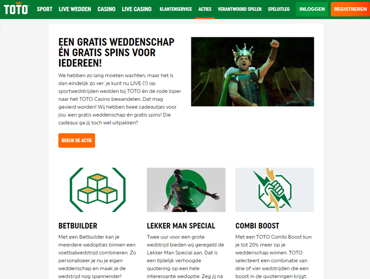 Bonussen van Toto Casino in 2023