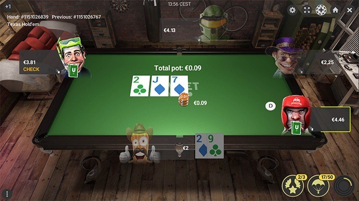Gratis of met echt geld poker online spelen