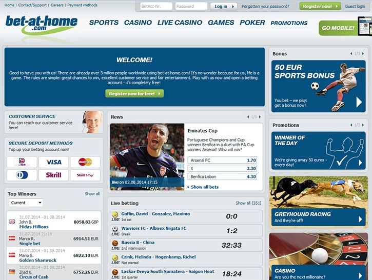 Website Bet-at-home