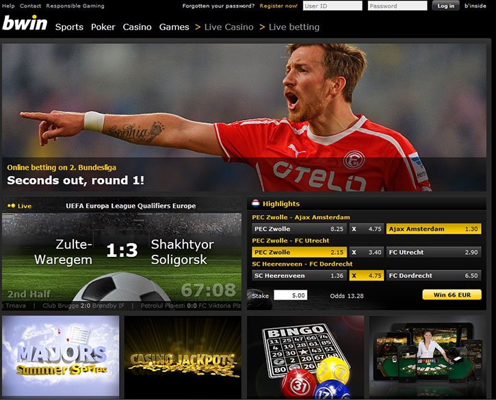 Website Bwin