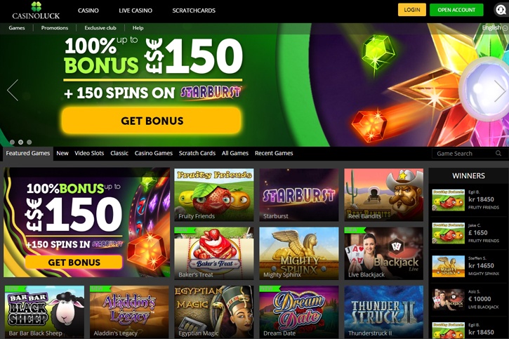 Website Casino Luck