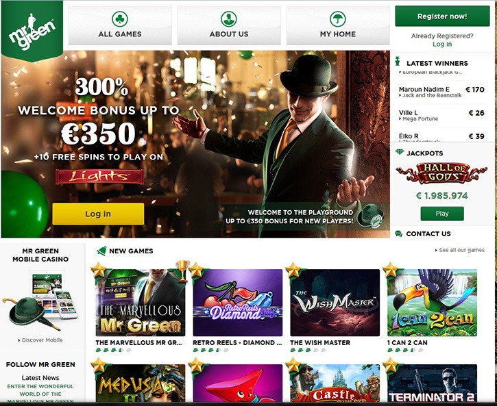 Website MrGreen