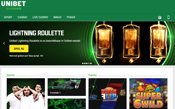 Website Unibet